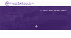 Desktop Screenshot of jeezancargo.com